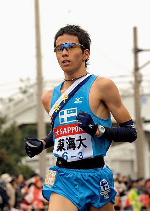 2年生では1区、3年生では7区を任された佐藤は3年連続区間新記録の離れ業を演じた