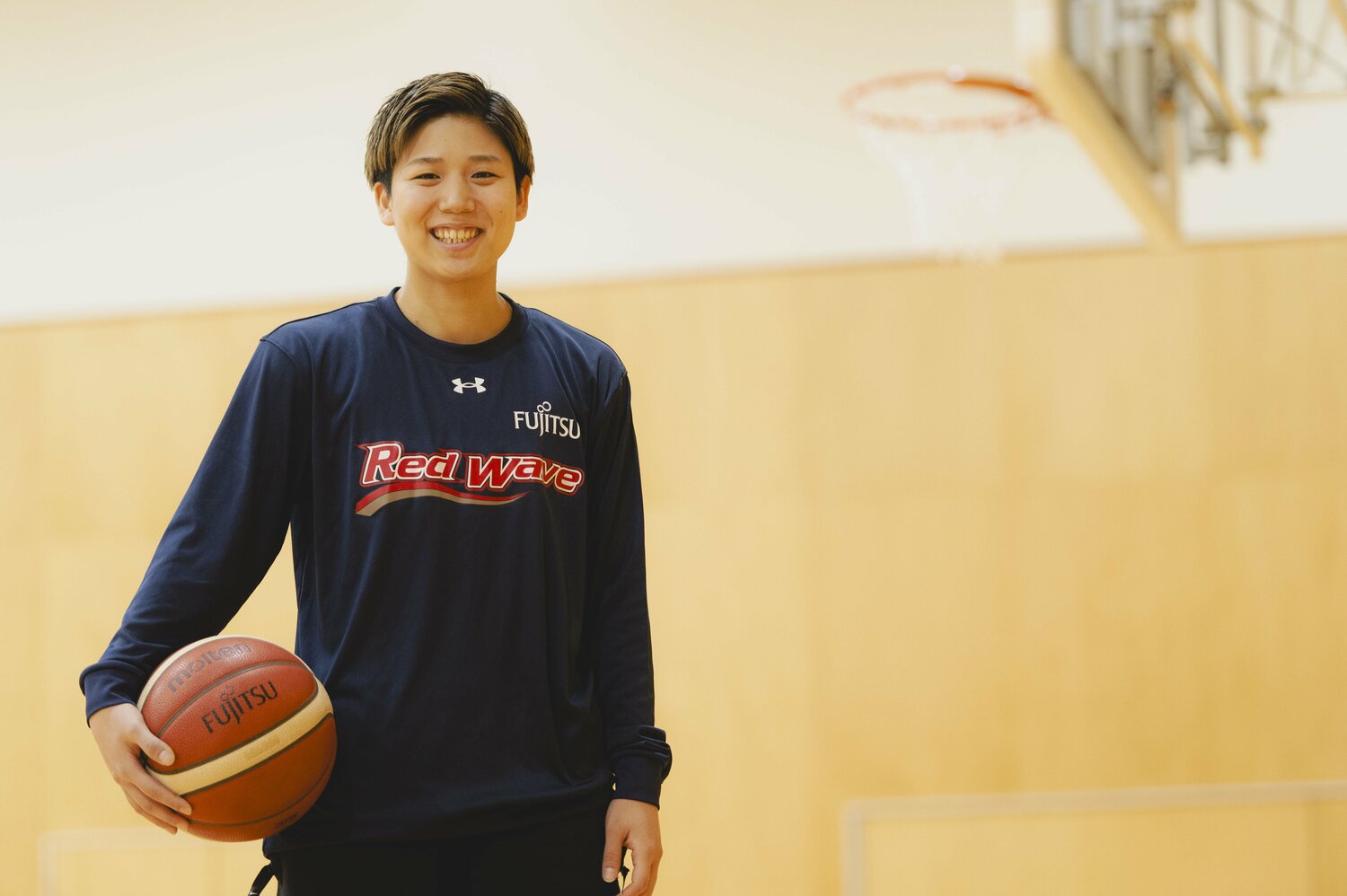 富士通レッドウェーブでは司令塔を務める日本代表の町田 ©Wataru Sato
