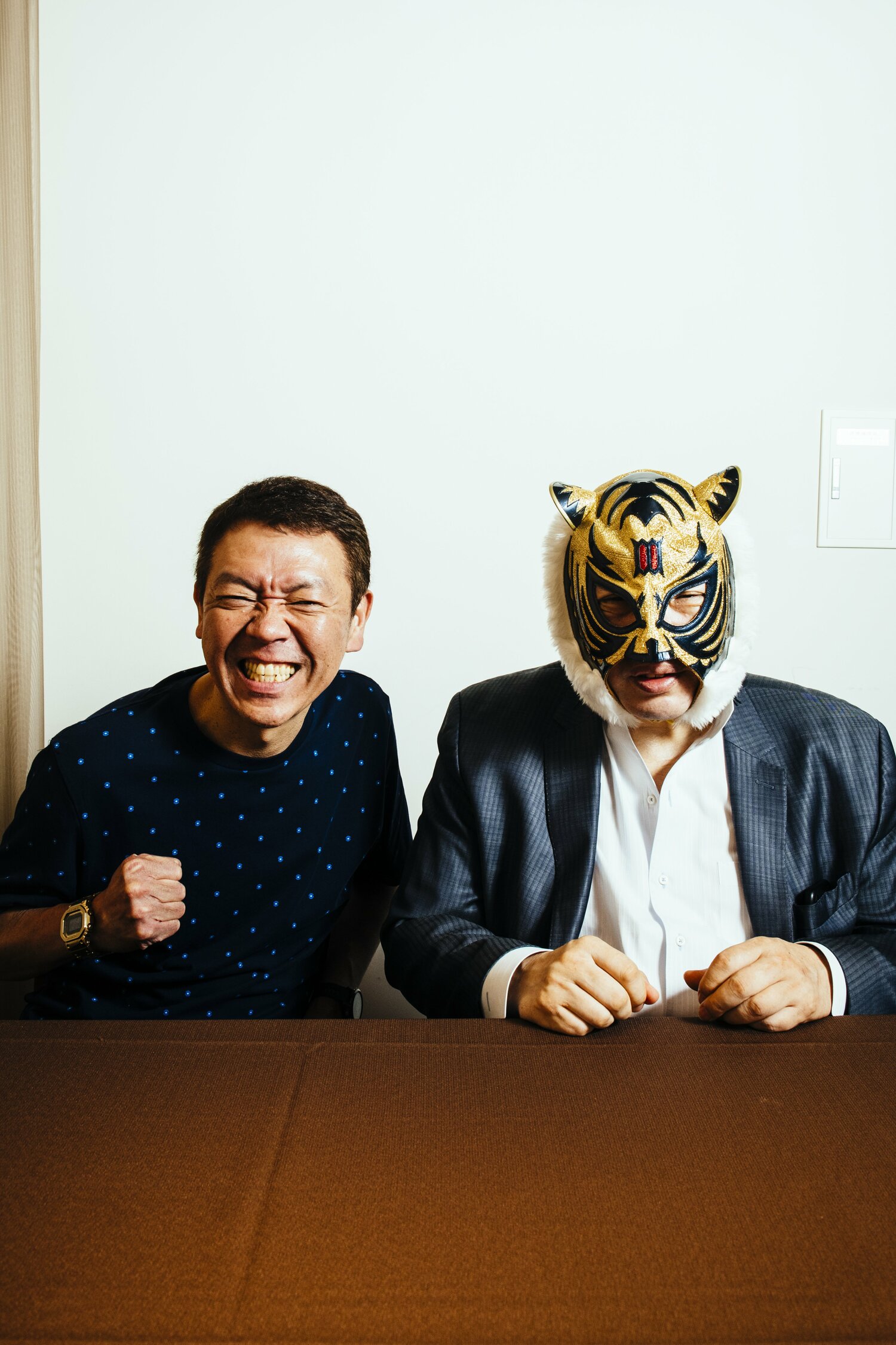 玉袋筋太郎と佐山聡　©タイコウクニヨシ