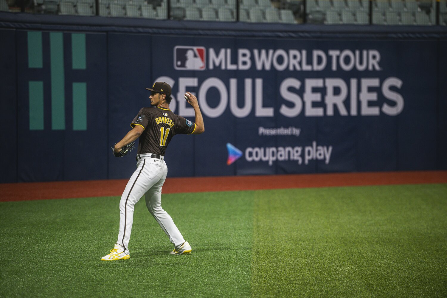 2年ぶり4度目の開幕投手を務めるダルビッシュ。オープン戦では3試合に登板し、防御率2.89と好調を維持している　©Getty Images