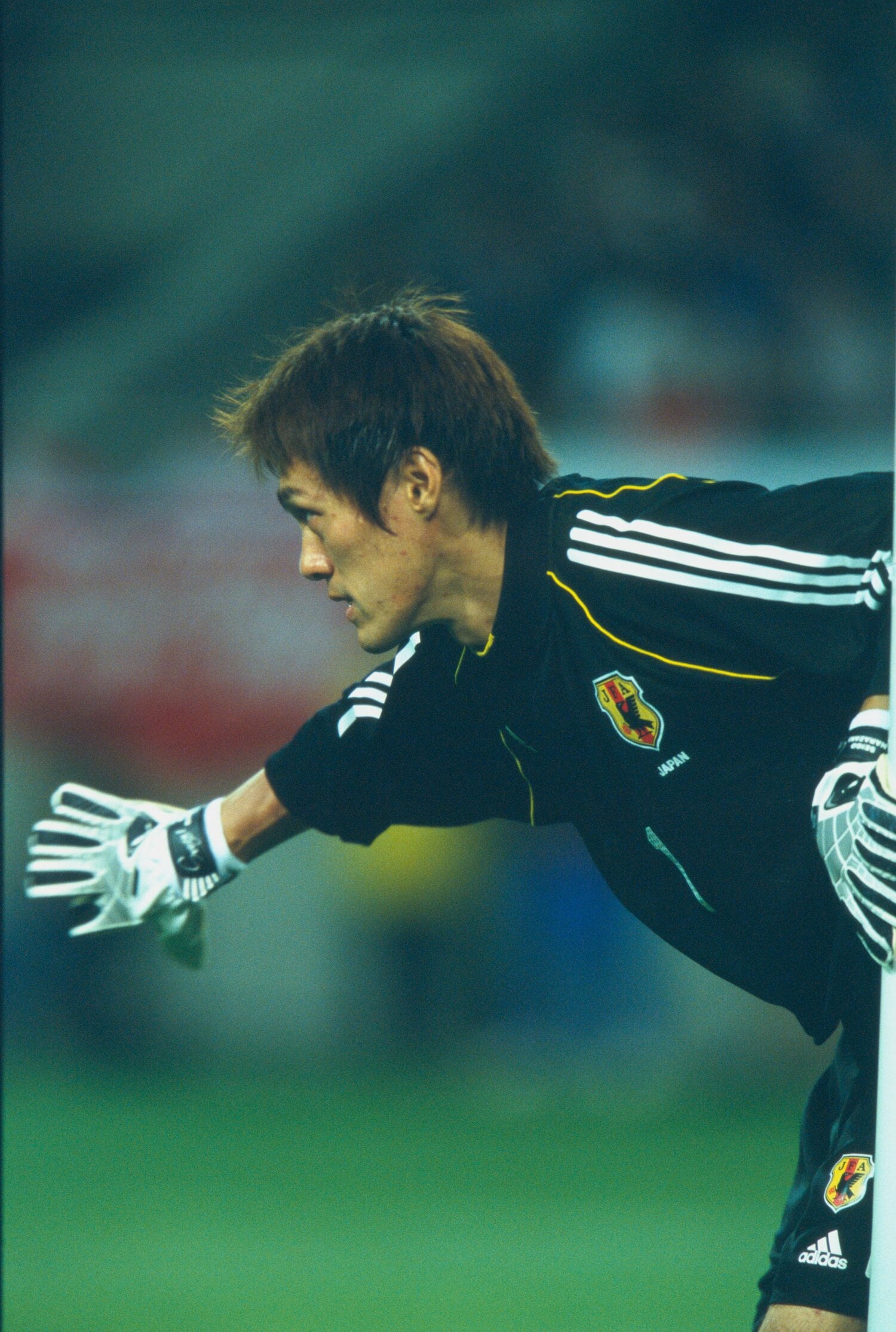 2002年の楢崎　©Koji Asakura