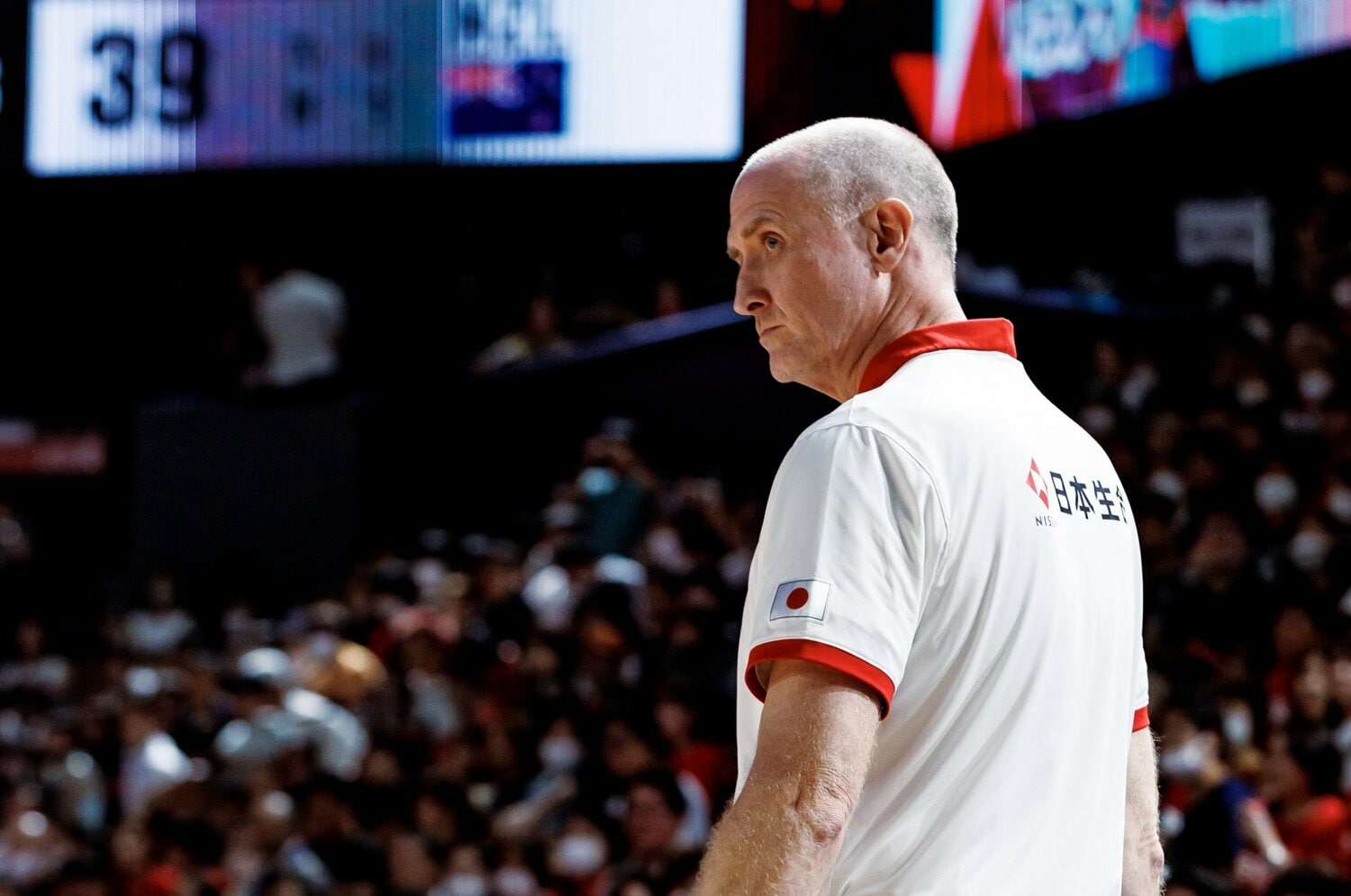 東京五輪の後から男子バスケ日本代表に参画したホーバスHC　©︎Kiichi Matsumoto