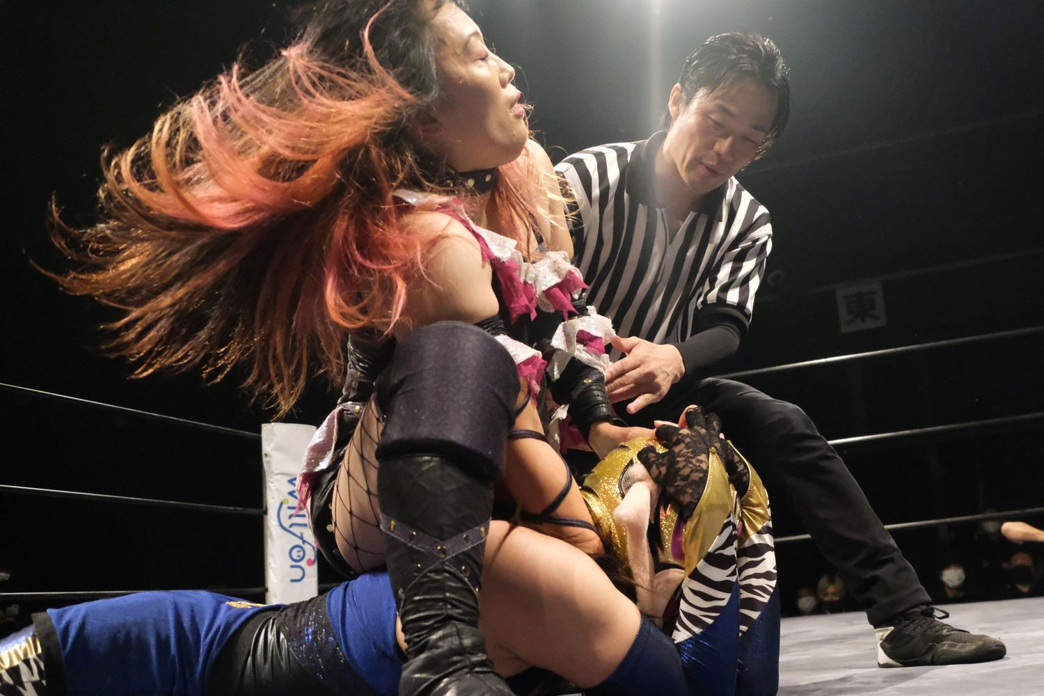 佐藤の「マスクはぎ」にはクイーンも必死で抵抗