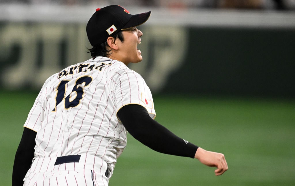 1球ごとに雄叫びを挙げた大谷のピッチング(1/2) ©Getty Images