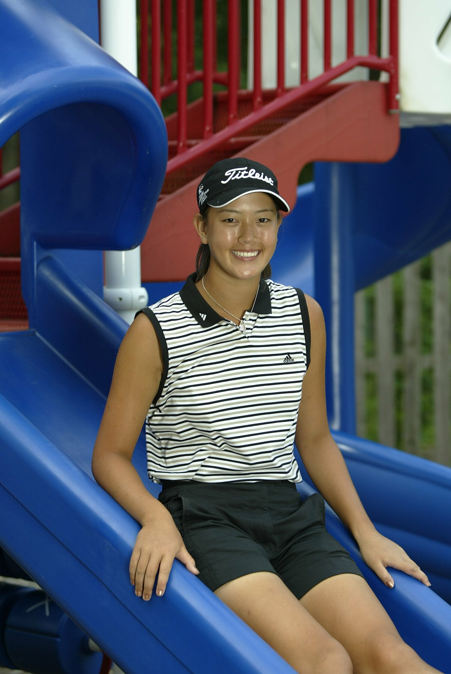 2003年、当時13歳のミッシェル・ウィー　©︎AFLO