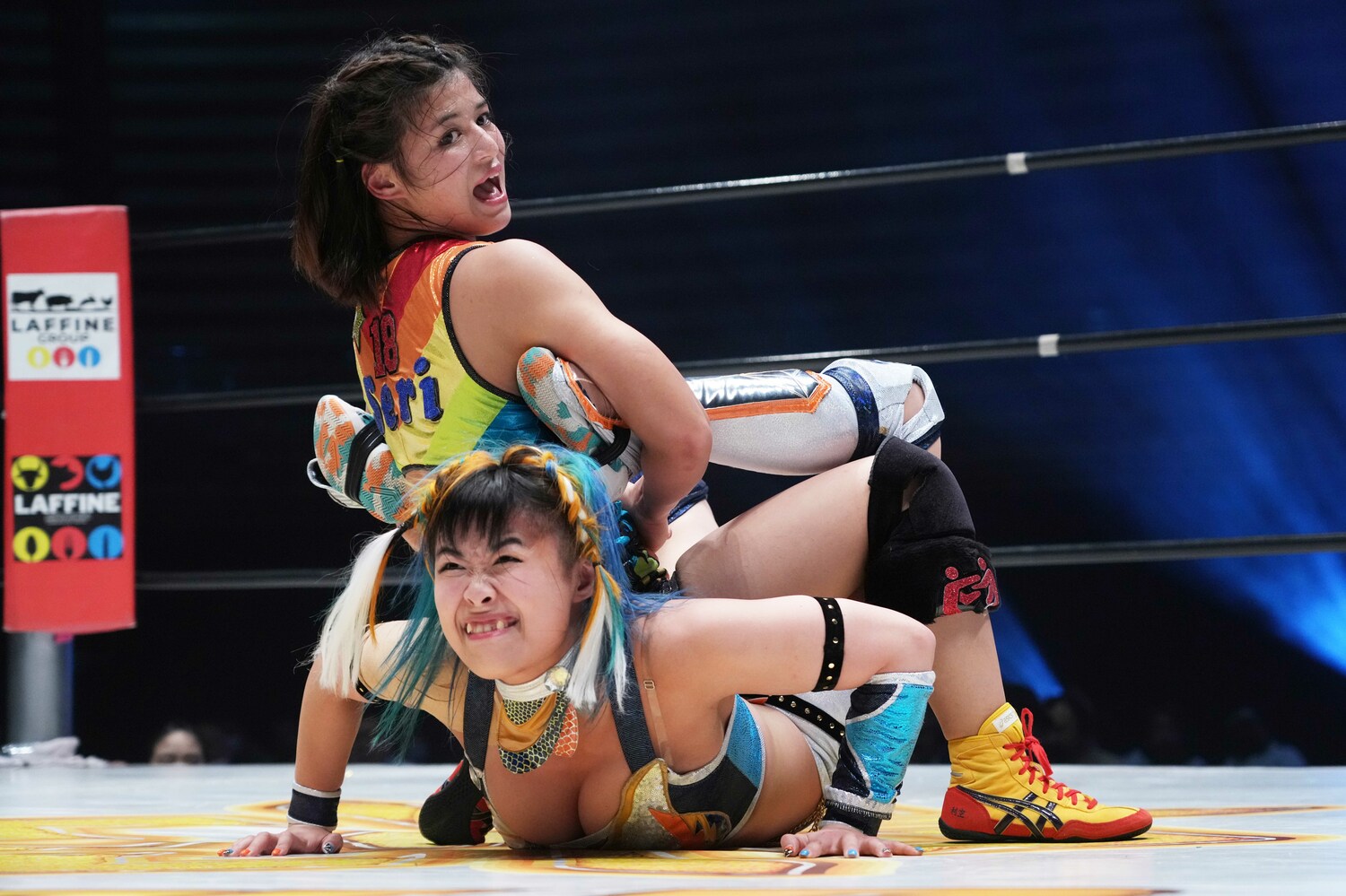 MIRAIをボストンクラブで攻める山岡聖怜　©Essei Hara