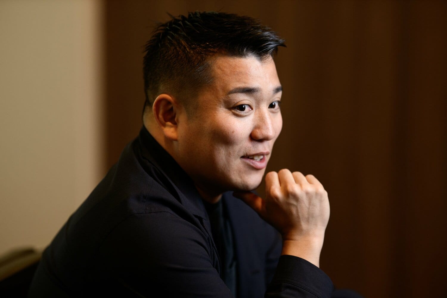 ドイツ在住のサッカー代理人・龍後昌弥（33歳）。NumberWebのインタビューに応じた　©Hideki Sugiyama