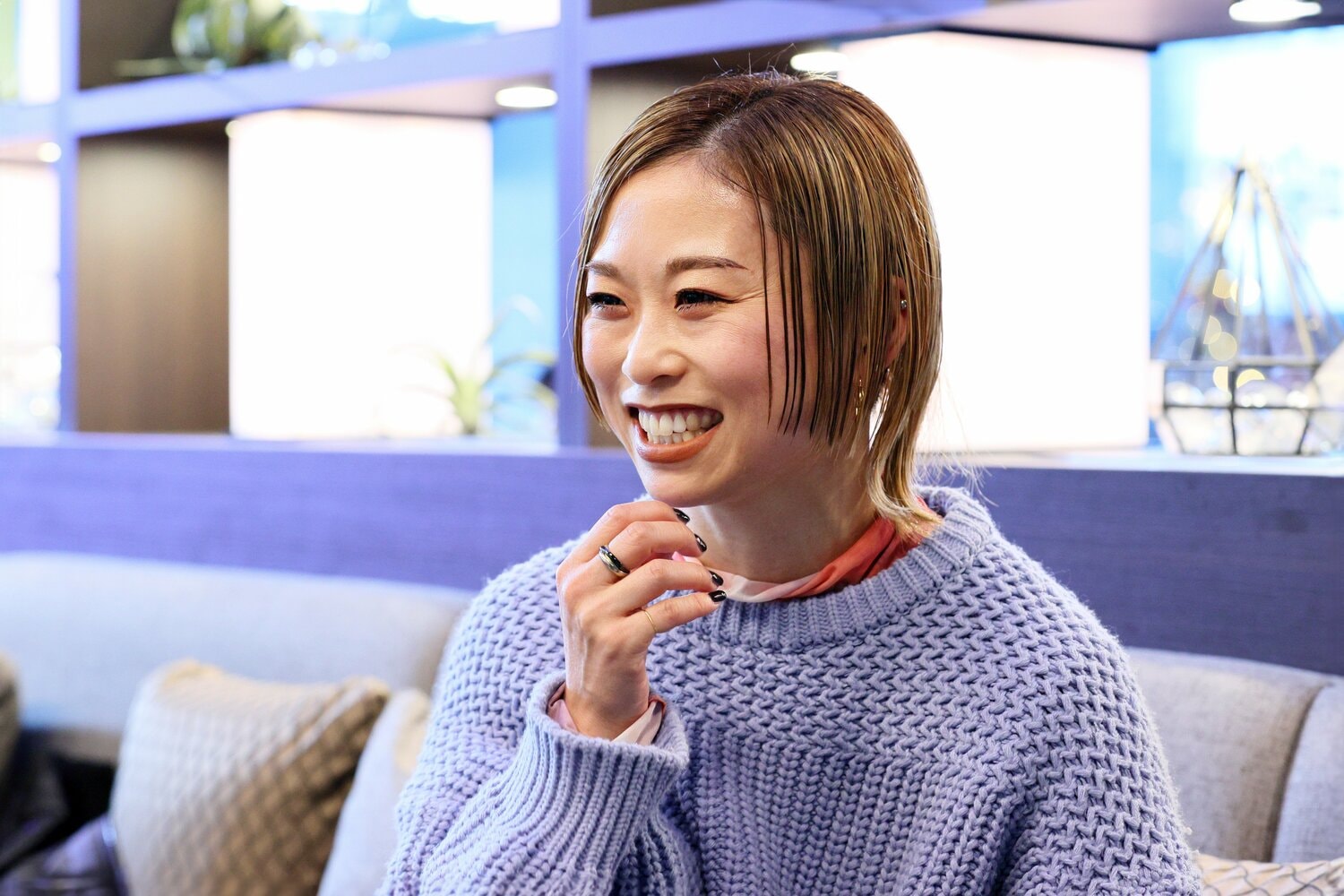 「綺麗」より「カッコいい」を目指していたという和田さん　©Shigeki Yamamoto