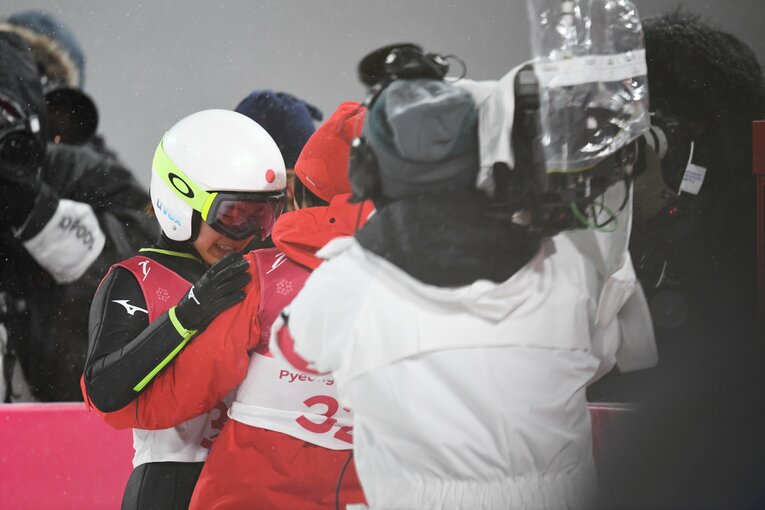 【高梨沙羅の軌跡】2018年、平昌五輪（右にスワイプすると写真は続きます）　©Asami Enomoto/JMPA