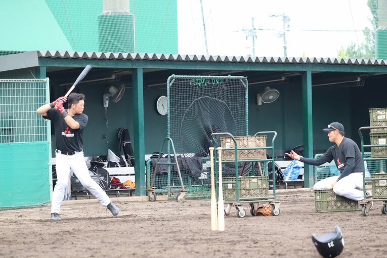 現在の二橋さん。今季から三菱重工East→Westに移籍し、30歳となったいまも現役を続けている　©Genki Taguchi