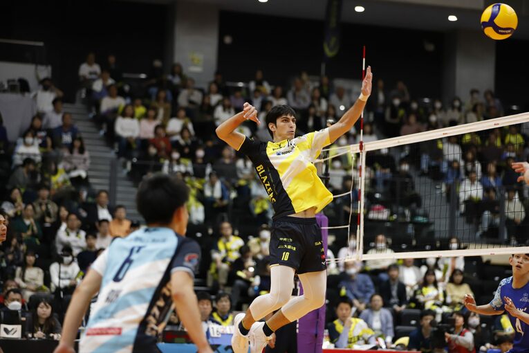 渡邉晃瑠（日本製鉄堺ブレイザーズ）©︎Blazers sports club