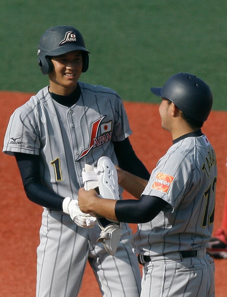 U-18日本代表時代の大谷翔平　©Getty Images