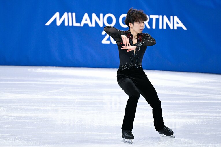 マリニンがまさかの敗戦となった男子フリー【スワイプするとそのほかの写真もご覧になれます】　©Asami Enomoto／JMPA