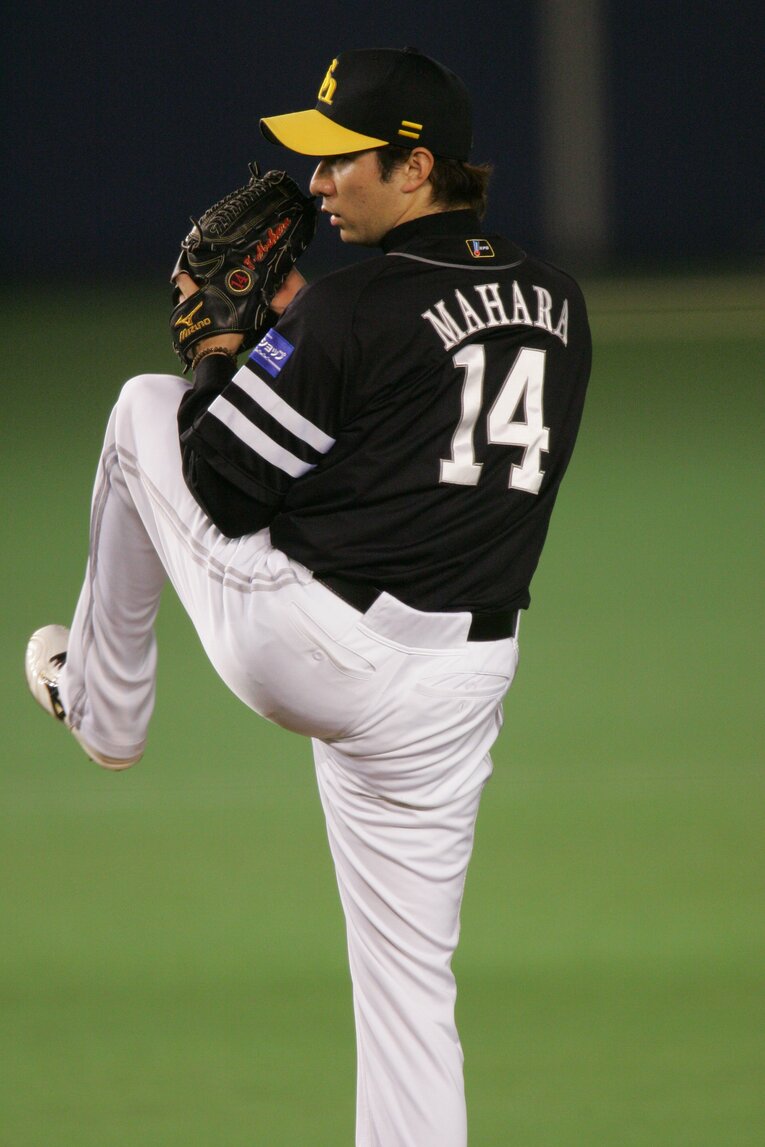 ソフトバンク時代の馬原　©BUNGEISHUNJU