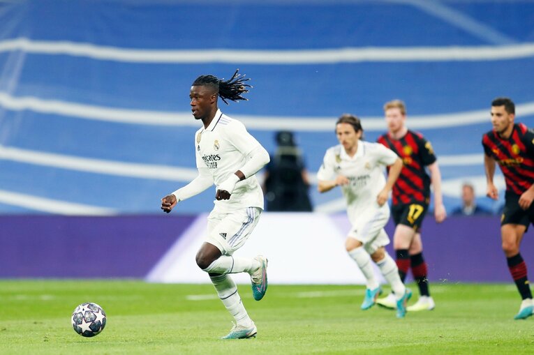 CLマドリーvsマンCでカメラマンが見た“世界の超一流”ビニシウスとデブライネ超絶弾、モドリッチの頭脳、グリーリッシュの筋肉美…(27)