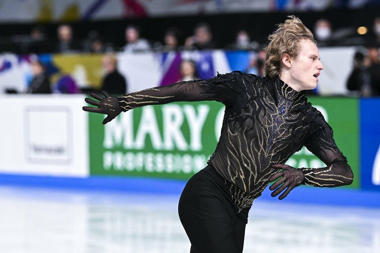 GPファイナルで圧巻の優勝を果たしたイリア・マリニン　©Asami Enomoto