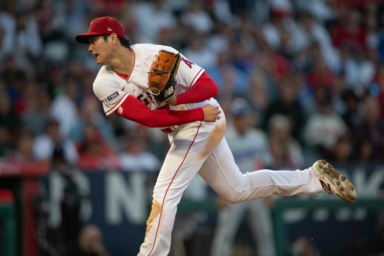 前半戦で７勝を挙げた大谷　©︎Nanae Suzuki