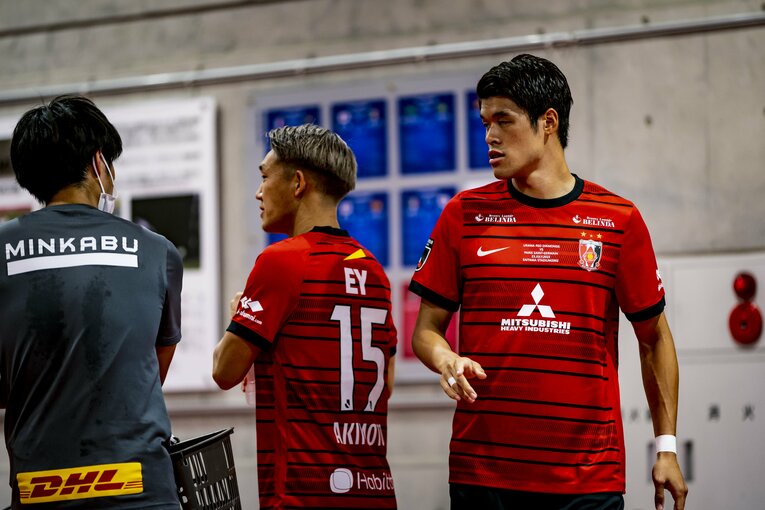 試合前の酒井　©Kiichi Matsumoto