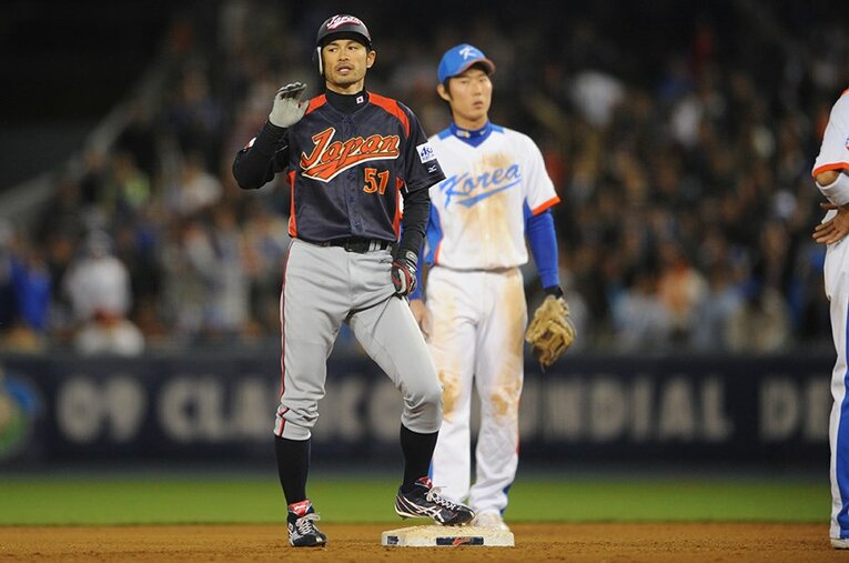 ギャラリー 秘蔵写真 09第2回wbc決勝 韓国戦 イチロー ダルビッシュ 侍たちの勇姿 侍ジャパン プロ野球 Number Web ナンバー