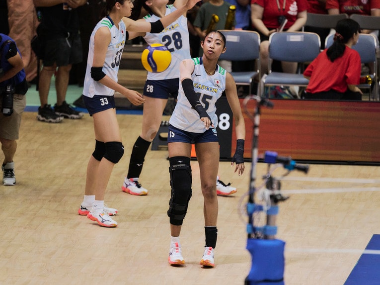 バレーボールネーションズリーグ 韓国戦　©︎Yuki Suenaga