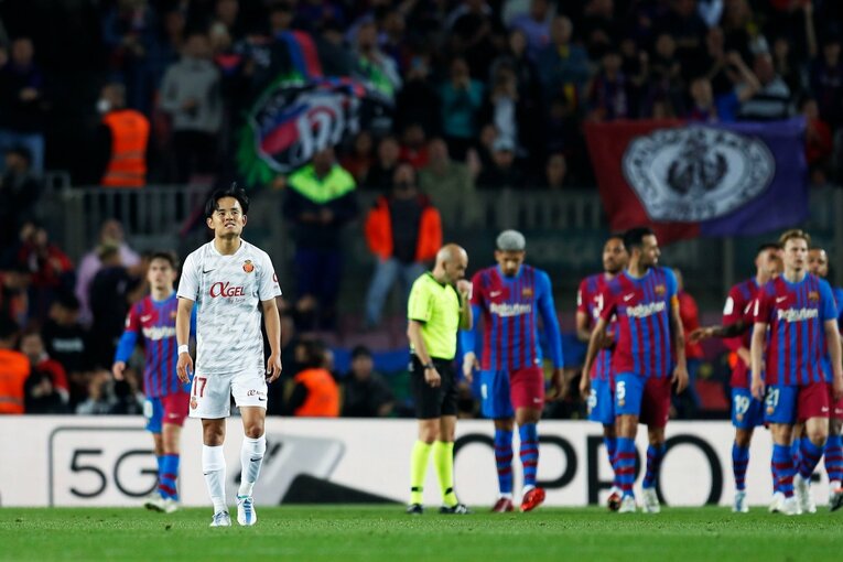 ※写真をクリック、スワイプするとこの日の久保、バルサのプレーをご覧になれます