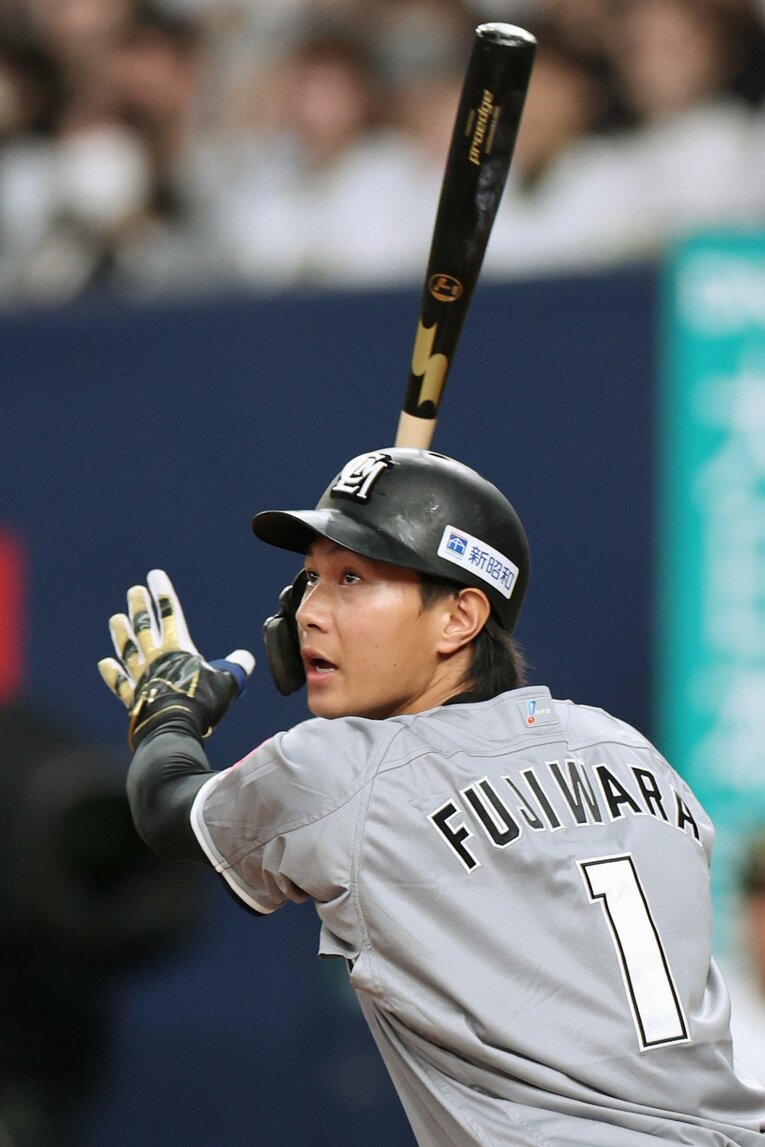 「ロッテ」1位は藤原恭大　©JIJI PRESS