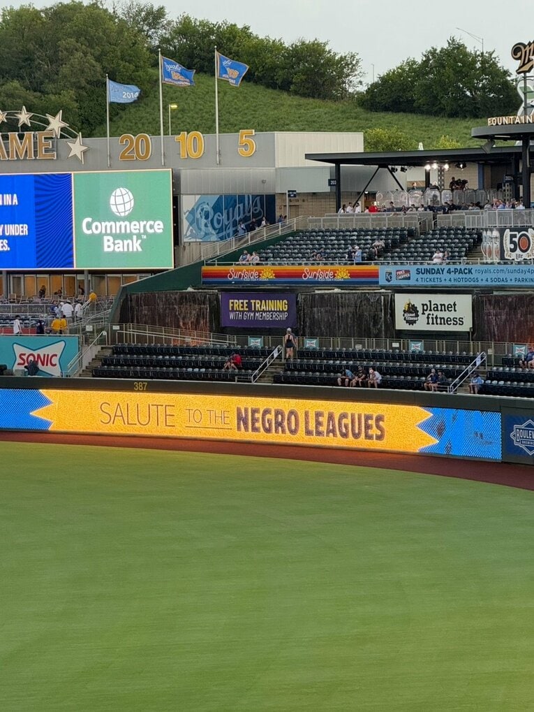 スタジアムの一角　©Naoyuki Yanagihara