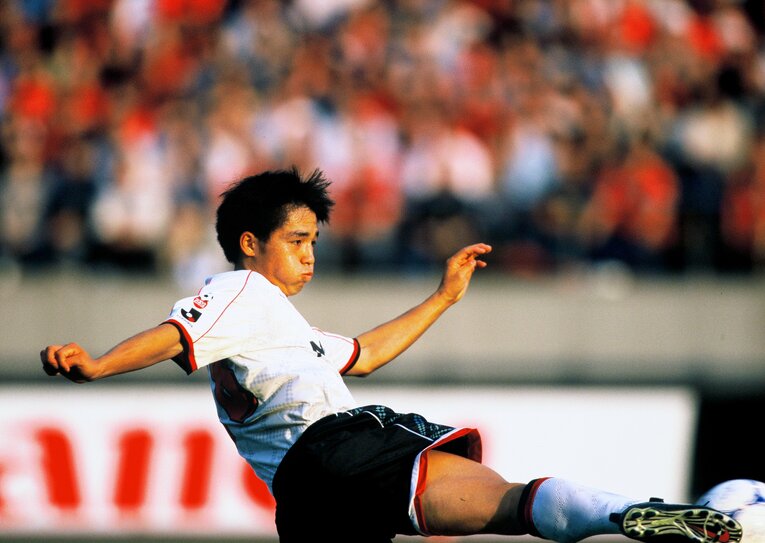 浦和加入1年目の小野（1998年） ©Sports Graphic Number
