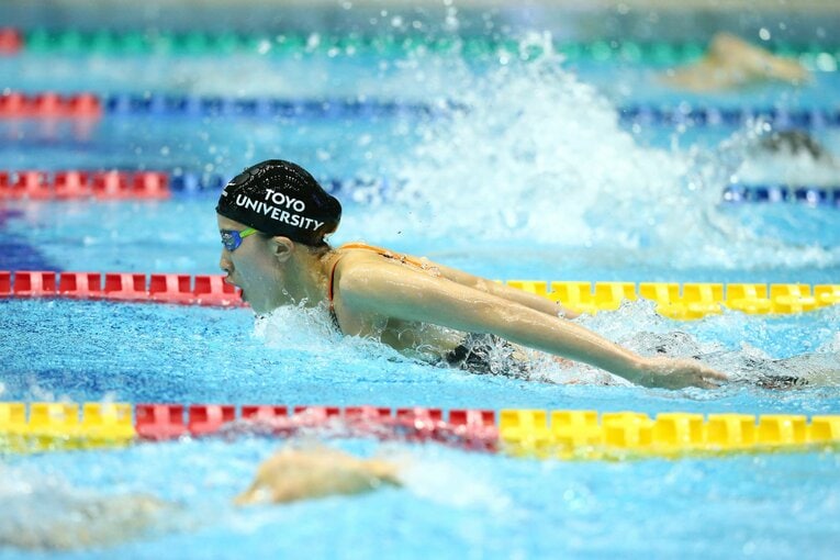2016年日本選手権・女子400m個人メドレー決勝　©︎AFLO SPORT