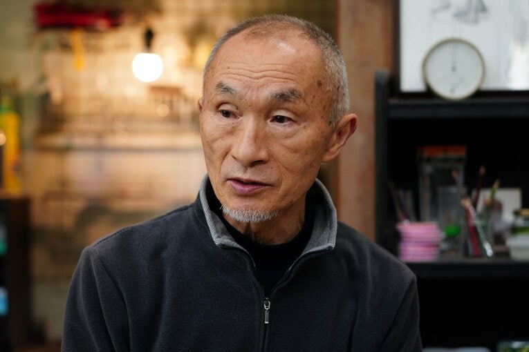 彫刻家の北井博文さん