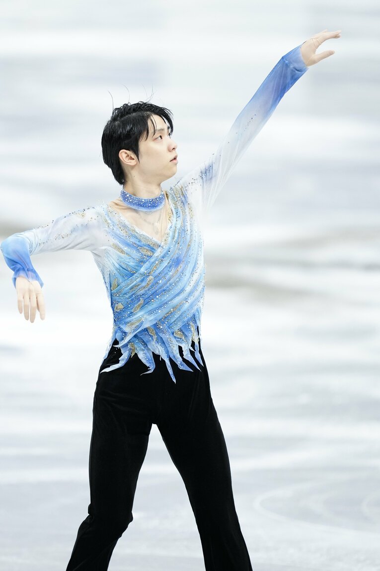 2021-2022シーズンのショートプログラム『序奏とロンド・カプリチオーソ』。2021年12月の全日本選手権が初のお披露目となった　©Asami Enomoto