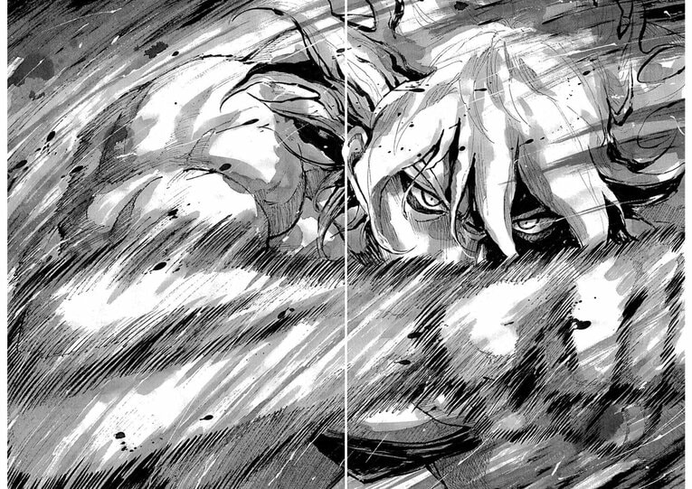 薄墨の渋さが相撲の力強さにマッチしている　©『すまひとらしむ』（いおり真／白泉社）