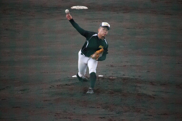 関東学園大学附属高校・篠原正紀投手（3年）©︎Yu Takagi