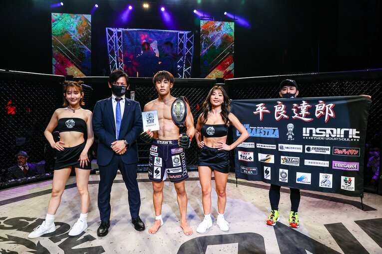 デビュー10戦10勝となった平良達郎は、2022年2月にUFCと契約を結んだ　©Susumu Nagao