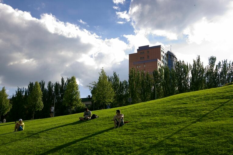 EURO2012でのウクライナの街の様子　©Takuya Sugiyama