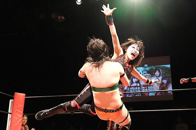 史上最年少デビューから15年“子役”から王者へ　女子レスラー・ラム会長のプロレス人生は続く(8) ／ photograph by Norihiro Hashimoto