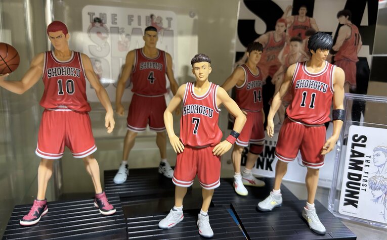 映画では宮城リョータ（中央）の成長が描かれている（筆者私物）