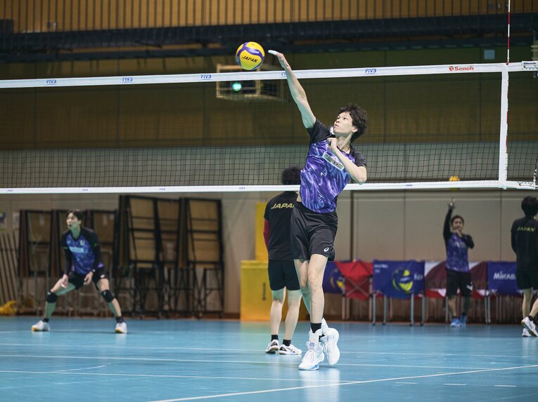 山内晶大（日本代表合宿の練習風景）©︎Yuki Suenaga