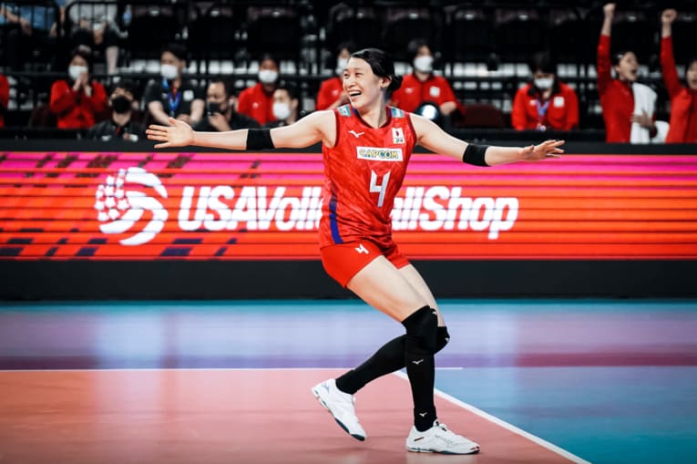 ネーションズリーグ予選ラウンド・韓国戦　©︎FIVB