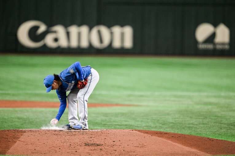 日本ハムに戻ってからは苦闘が続いた　©︎Nanae Suzuki