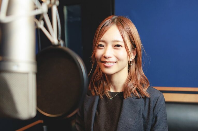 「アスリートの妻像」に縛られない二人の自然な関係性を明かした人気声優の立花理香 ／ photograph by Kiichi Matsumoto