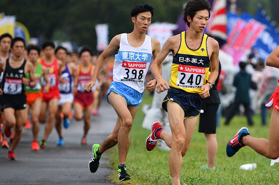 「二兎を追う」文武両道ランナーたち。それぞれが目指す箱根路。 <Number Web> photograph by AFLO