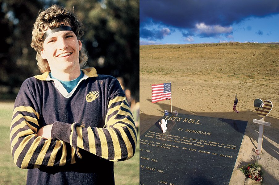 米同時多発テロとあるヒーローの物語。<Number Web> photograph by “Legacy:The Mark Bringham Story”, and by Getty Images