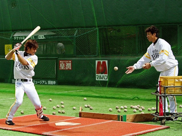 鷹ジャンパー スタジャン 福岡ダイエーホークス 今宮健太 プロ野球 L