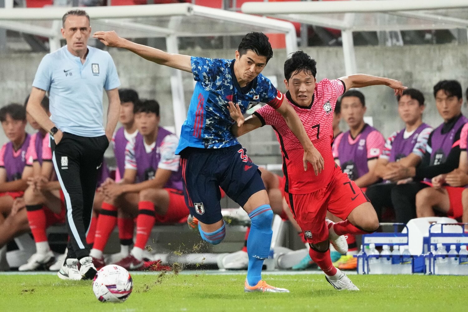 チームとしても個人としても「野心」をもって臨んだE-1選手権　©Etsuo Hara/Getty Images