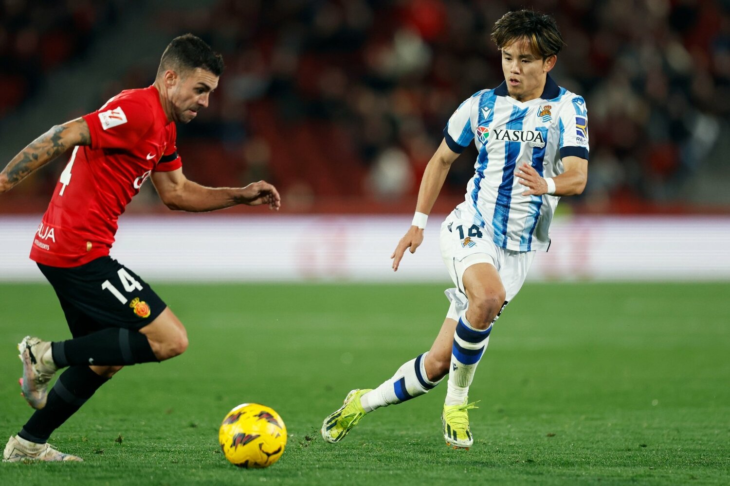 ダニ・ロドリゲスの仕掛けに対して……