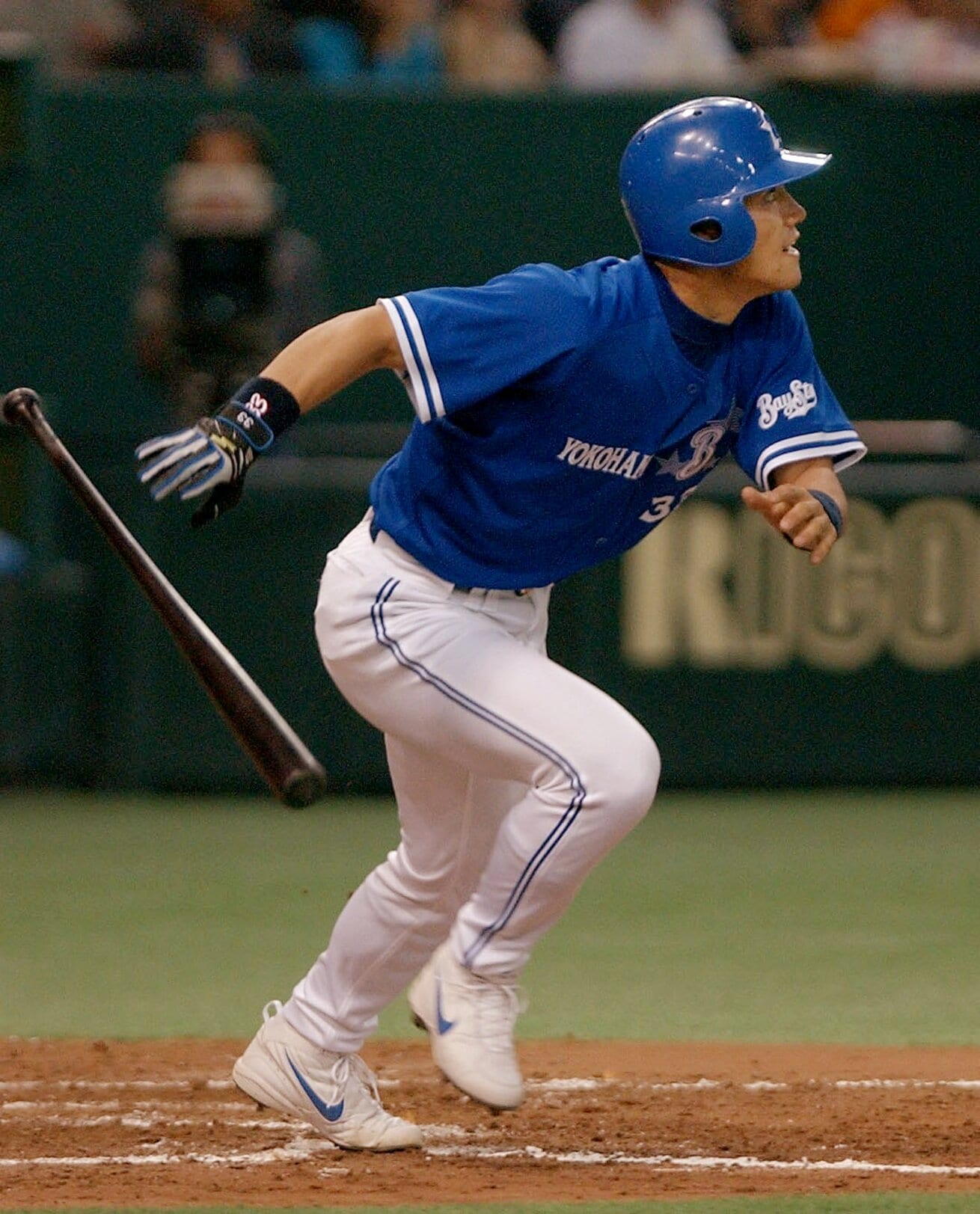 22本塁打を放った2003年の古木克明　©JIJI PRESS