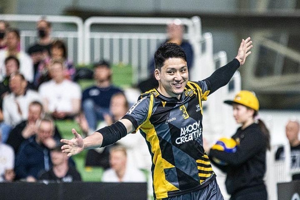 フィンランドのサヴォバレーでプレーした野瀬(写真/本人提供)