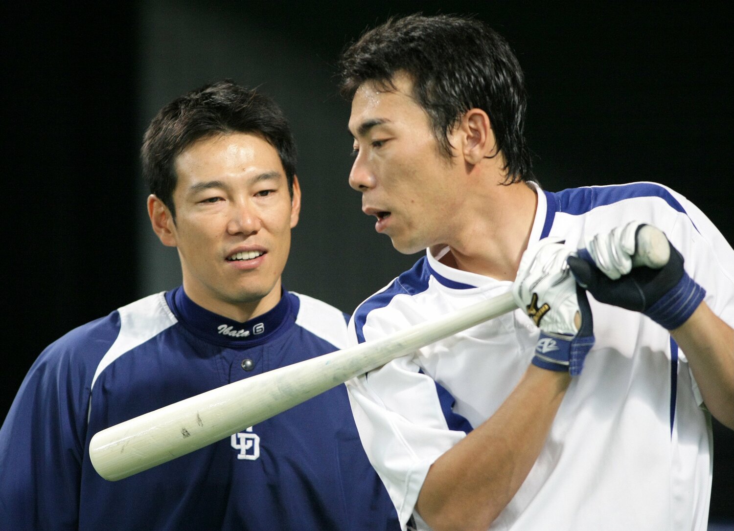 中日の強さを支えた荒木、井端のアライバ二遊間コンビ　©JIJI PRESS