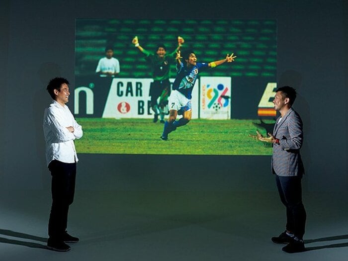 マイアミの奇跡から20年――。前園と川口が語る、五輪に出る価値。<Number Web> photograph by Tadashi Shirasawa